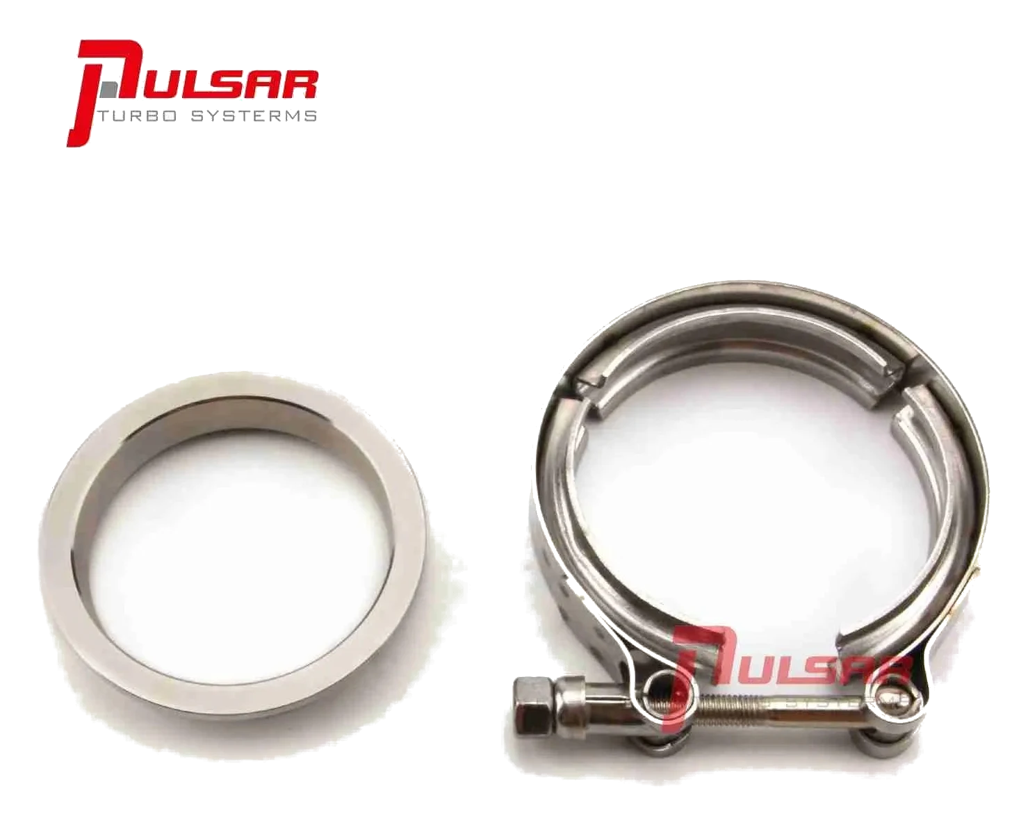 Pulsar PSR V-Band 3" Stainless Steel for Precision Turbo T4, T67, T72, T76