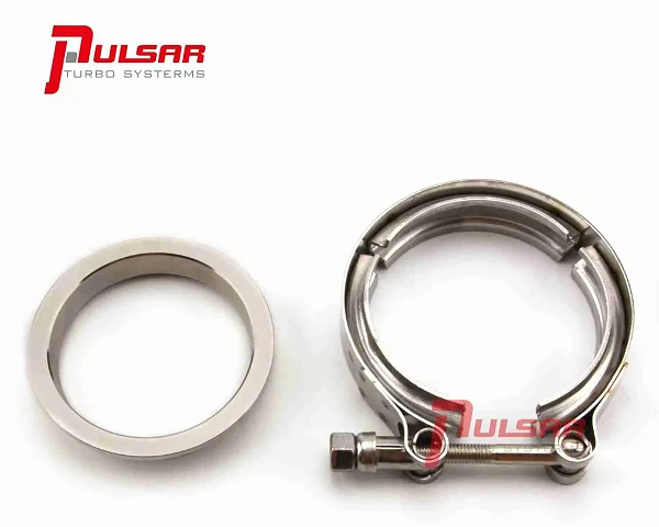 Pulsar PSR V-Band 3" Stainless Steel for Precision Turbo T4, T67, T72, T76