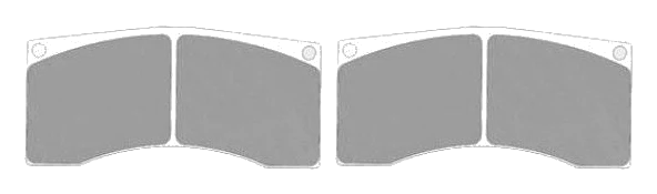 CL Brakes RC8-R Brake Pads for Peugeot 206 Super 1600