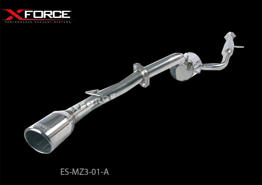 Układ wydechowy XForce Mazda 3 2004-2009 SP23 Sedan stal nierdzewna
