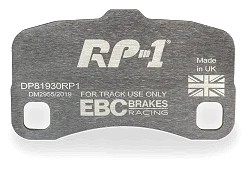 DP81930RP1 Sportowe klocki hamulcowe RP-1 Racing EBC Brakes Porsche Porsche 911 997 911 997 Carrera 4 911 997 Carrera 4 Targa 911 997 GT3 911 997 GT3 RS 911 997 Turbo 911 997 Turbo S 911 997