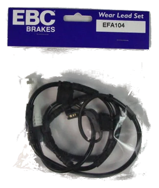 EFA104 Czujnik zużycia klocków hamulcowych EBC Brakes Mini Hardtop R50 Hardtop R56 Clubman R55 Convertible R52 Convertible R57 Coupe R58 Roadster R59 Mini Hatch 2nd Gen R56 Cooper Mini Hatch