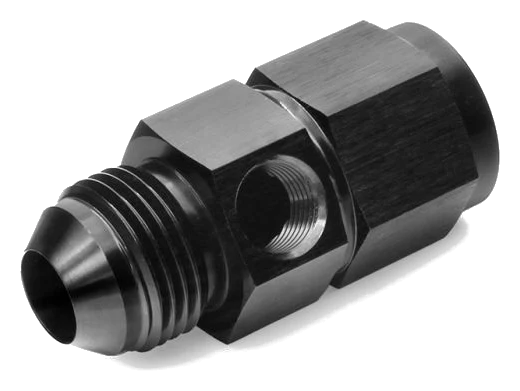 Nuke Performance adapter manometru AN8 męski na AN8 żeński 1/8 NPT