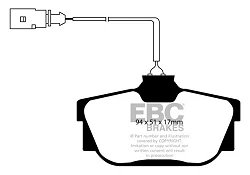 DP1445 Klocki hamulcowe ULTIMAX2 EBC Brakes Ford Galaxy Mk1 Seat Alhambra 7M Volkswagen Caravelle Sharan 7M Volkswagen COMMERCIAL Transporter Kombi/Camper T4