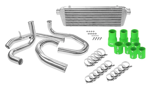 Dedykowany zestaw intercoolera do VW Golf 4/Jetta 1.8T Zielony