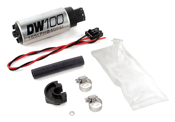 Pompa paliwa DeatschWerks DW100 165 lph Nissan 240sx/Silvia 1994-2002 S14 and S15 OE REPLACEMENT
