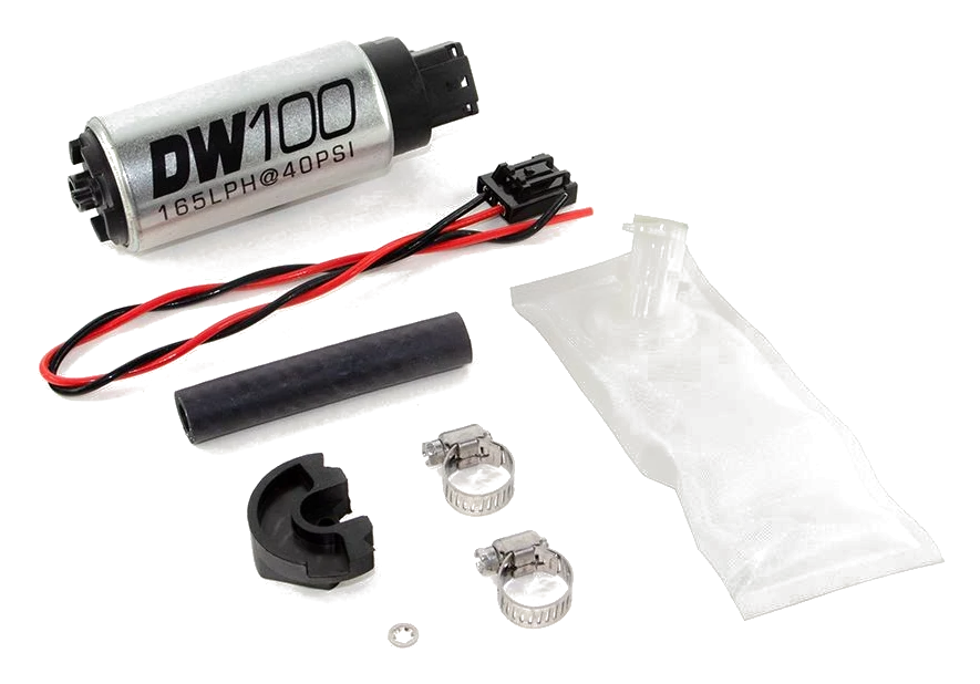 Pompa paliwa DeatschWerks DW100 165 lph Nissan 240sx/Silvia 1994-2002 S14 and S15 OE REPLACEMENT