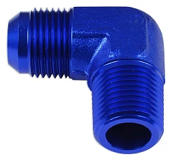 AN10-3/4 NPT 90'  Nypel adapter męsko-męski Niebieski