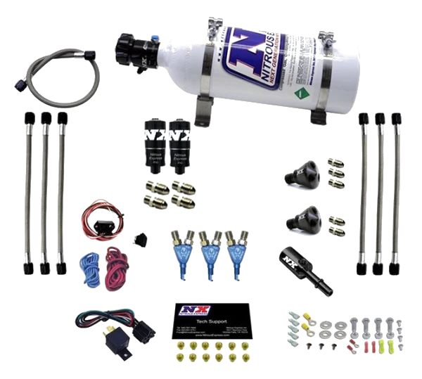 Three Cylinder EFI Piranha System Nitrous Express NX 60033EFIP