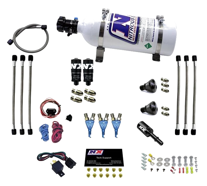 Three Cylinder EFI Piranha System Nitrous Express NX 60033EFIP