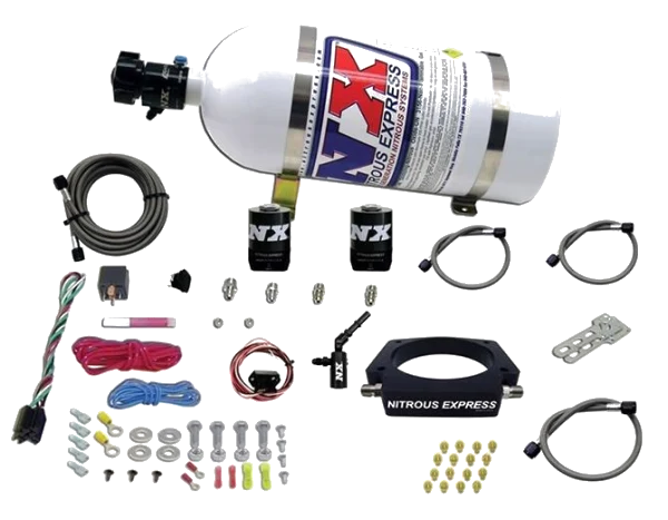 Nitrous Plate System with 10Lb Bottle for Chevrolet Corvette / Camaro LT1 6.2L Nitrous Express NX 20938-10