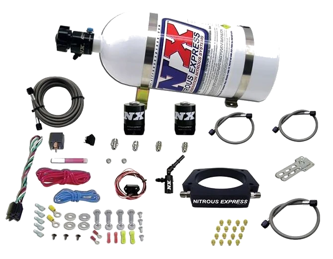 Nitrous Plate System with 10Lb Bottle for Chevrolet Corvette / Camaro LT1 6.2L Nitrous Express NX 20938-10