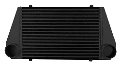 Intercooler 450x300x76mm FMIC.EU Tylny Wlot / Wylot Czarny