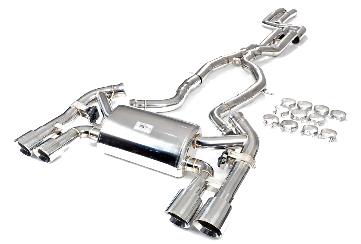 Aktywny układ wydechowy z klapami Cat-Back FMIC.Pro BMW Seria 2 F87 M2 Competiton 3.0T S55 2018-2021