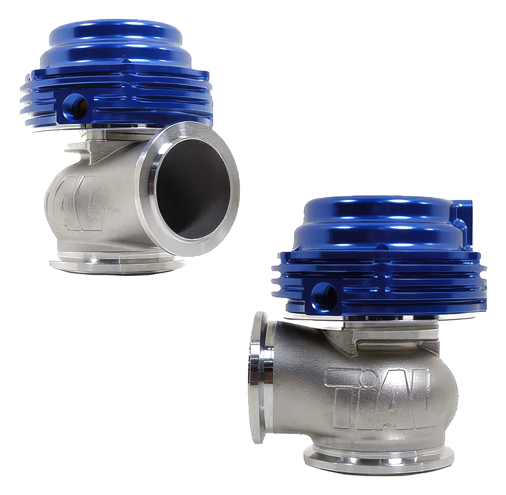 Zawór Wastegate Tial MVS 38mm Niebieski,  Wszystkie sprężynki