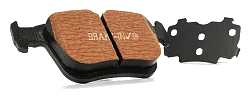 RacingLine RP700 Brake Pads 300mm Smaller Rear non-vented Non Performance Pack eg for VW Golf 7 GTI