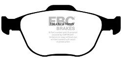 DP81641RPX Sportowe klocki hamulcowe RP-X Racing EBC Brakes Ford Fiesta Mk6 Focus Mk1 Fiesta Mk6 ST150 Focus Mk1 ST170