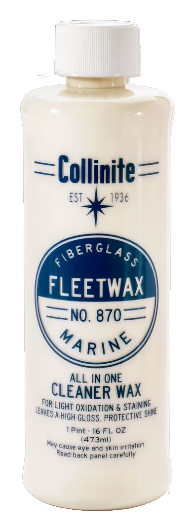 COLLINITE 870 Fleetwax Liquid Cleaner-Wax mleczko czyszczące i wosk czyści i zabezpiecza 473ml