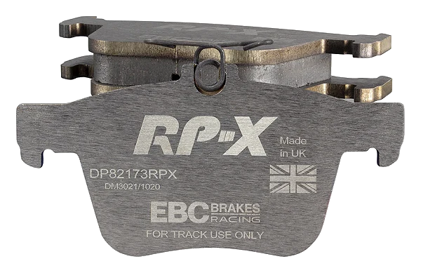 DP82173RPX Sportowe klocki hamulcowe RP-X Racing EBC Brakes Audi S3 8V TT 8S TT quattro 8S TTS quattro 8S Seat Leon 5F Skoda Superb 3V PHEV Superb 3V Volkswagen Golf Mk7 Passat B8 Passat All