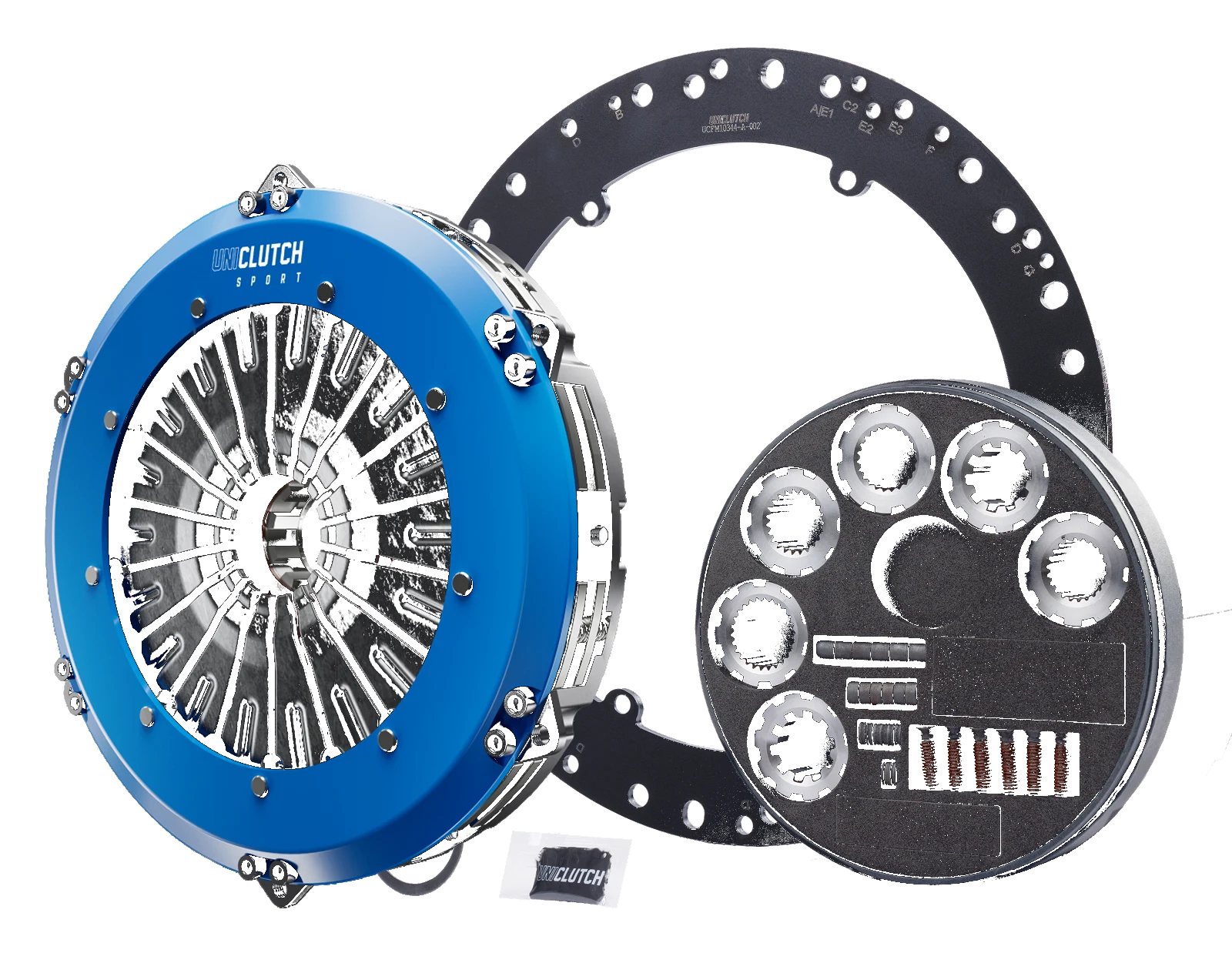 Sprzęgło Dwutarczowe UniClutch Sport Chevrolet Camaro First Gen 1966-1969 (Factory 11 inch Clutch)