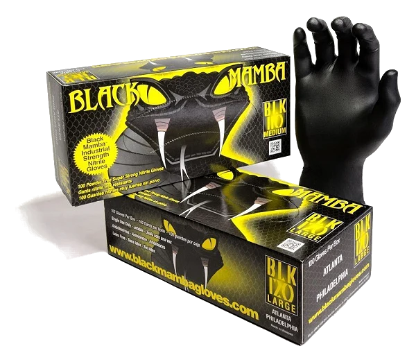 BLACK MAMBA Nitrile Gloves SIZE S