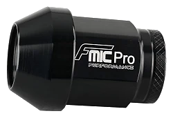 Kuta nakrętka aluminiowa do kół FMIC.Pro M14x1.25 Czarna 1 szt.  stożkowa przelotowa 7075-T6