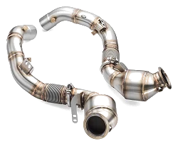 Downpipe BMW M5 F90 z katalizatorem HJS 300 CPSI EURO 6 - PROM.112126C/L-C/P