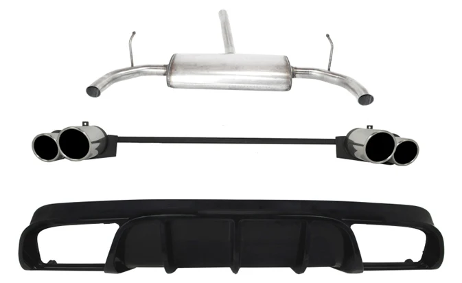 Tłumik dedykowany ALFA ROMEO Giulietta 2010-2016 HATCHBACK 5D - d100-413/100/90RS* P