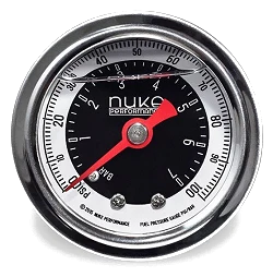 Nuke Performance Fuel Pressure Gauge 7 BAR / 100 PSI