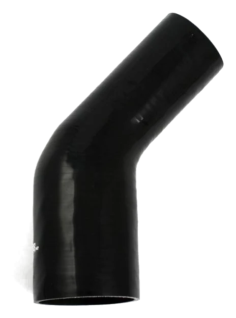 Wąż silikonowy czarny 45 stopni 3 - 4" (76 - 102mm)