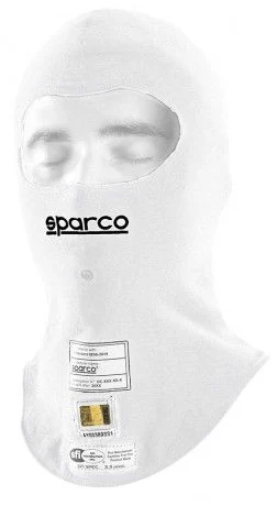 Sparco Balaclava RW-11 Evo White FIA Approved 8856-2018 - 001408.BL