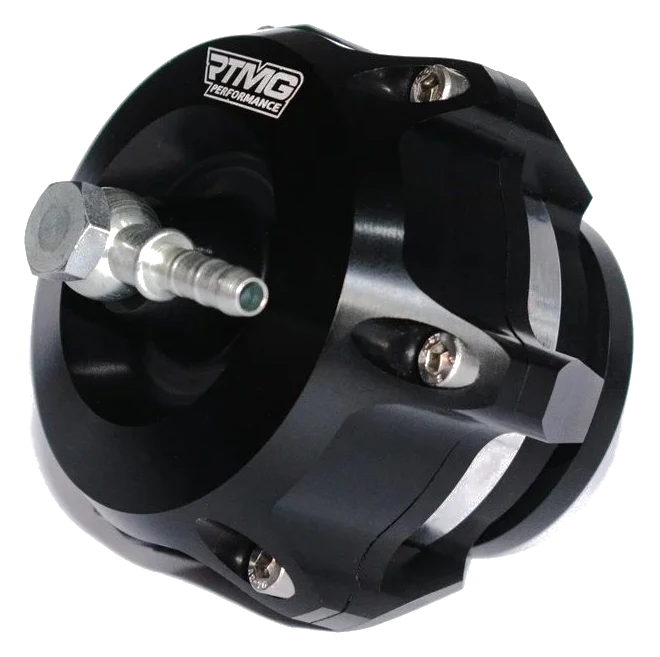 RTMG Performance 50mm Ball Bearing Blow Off Valve Kit with V-Band Aluminum Black
