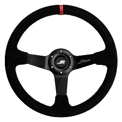 Kierownica sportowa JRspec 350mm odsadzenie 80mm