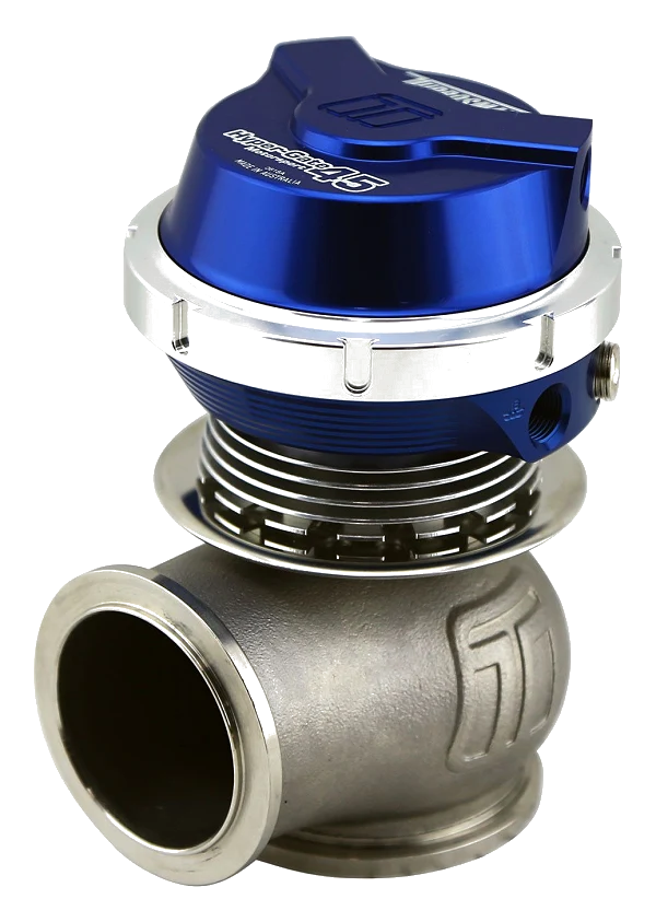 Turbosmart wastegate WG45M GenV Hypergate 45 14psi Motorsport Blue