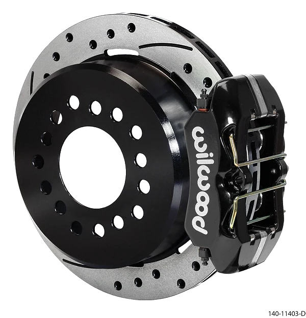 Wilwood 140-11403 Zestaw Hamulców Tylnych Forged Dynapro Low-Profile Wiercony Czarny