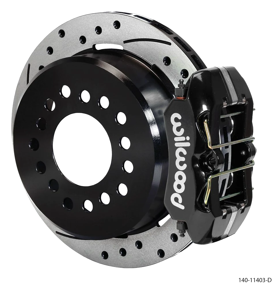 Wilwood 140-11403 Zestaw Hamulców Tylnych Forged Dynapro Low-Profile Wiercony Czarny