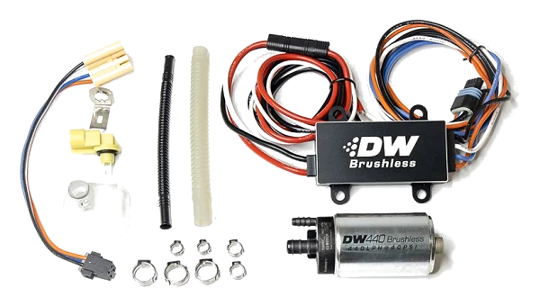 Pompa paliwa DeatschWerks 440 lph z kontrolerem 2015+ Ford Mustang/F-150