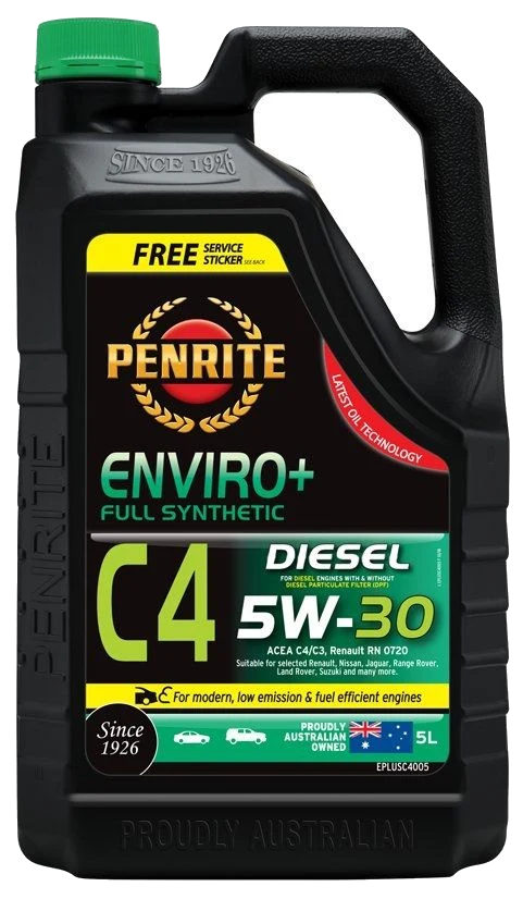 Olej silnikowy Penrite Enviro + C4 5W30 Full Synthetic 5L