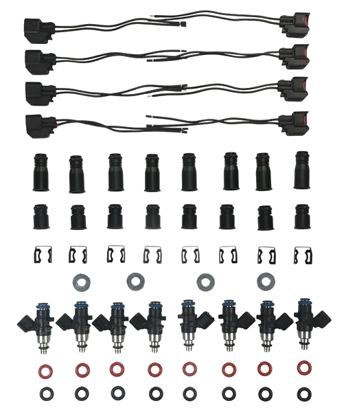 DeatschWerks Matched set of 8 Injectors 700cc/min