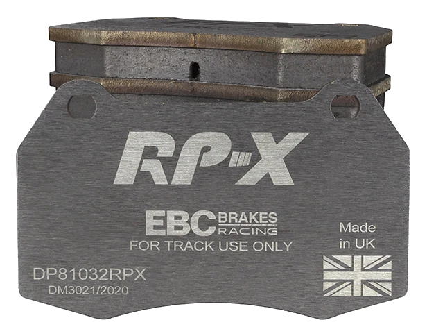 DP81032RPX Sportowe klocki hamulcowe RP-X Racing EBC Brakes BMW 8 Series E31 840 8 Series E31 850 Ferrari 456 550 575M LAMBORGHINI Diablo Maserati Coupe Ghibli AM336 Gransport GranTurismo Qu
