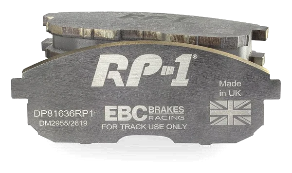 DP81636RP1 Sportowe klocki hamulcowe RP-1 Racing EBC Brakes Nissan Pulsar Stagea M35 350Z Infiniti G20 G35 I30 I35 Nissan Altima Cube Juke Maxima Sentra Versa Versa Note 350Z Skyline V35 Alt