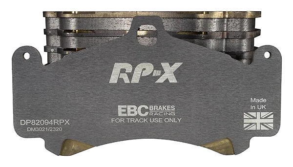 DP82094RPX Sportowe klocki hamulcowe RP-X Racing EBC Brakes Porsche Boxster 987 Cayman 987 Porsche 911 997 911 997 GT3 911 997 GT3 RS 911 997 GT3