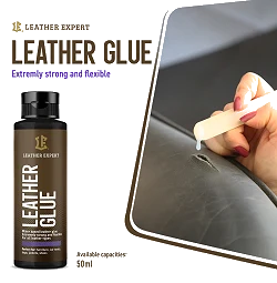 Leather Expert Leather Glue mocny klej do skóry naturalnej 50ml z aplikatorem