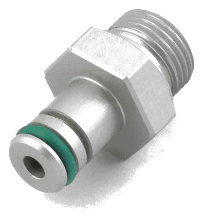 Nuke Performance Fuel Log Collector Fitting to AN-8 (3/4 UNF) for Nuke Performance Fuel Filters