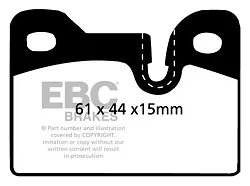 DP342 Klocki hamulcowe ULTIMAX2 EBC Brakes BMW 3 Series E21 323 BMW ALPINA B6 E21