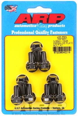 Śruby docisku sprzęgła ARP 102-2201 Nissan RB26 RB25 SR20DE/DET (M8 x 1.25) / (9 szt.)
