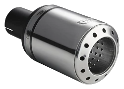 Uniwersalna końcówka tłumika okrągła 100mm długość 120mm średnica montażowa 50mm - N1-22/50
