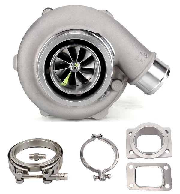 Turbosprężarka Pulsar PSR 3576 Gen2 750HP .82 Stal Nierdzewna T25 Wlot 3" V-Band Wylot Łożyska kulkowe