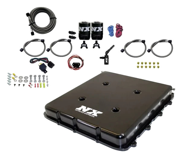 Nitrous System with Billet LT4 Supercharger Lid without Bottle Nitrous Express NX 20939-00