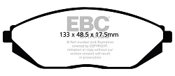 DPX2097 Klocki hamulcowe ULTIMAX2 EBC Brakes Chevrolet Spark